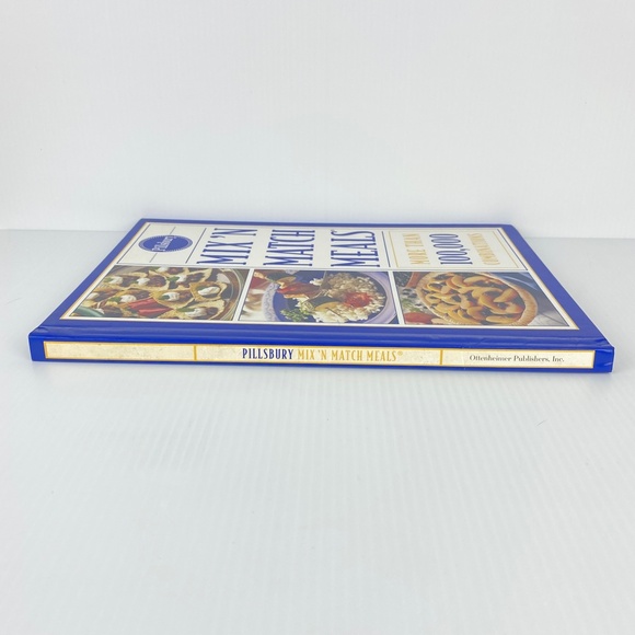 Pillsbury Mix n Match Meals Cookbook Hardcover Coil Recipes Cards - Picture 3 of 12